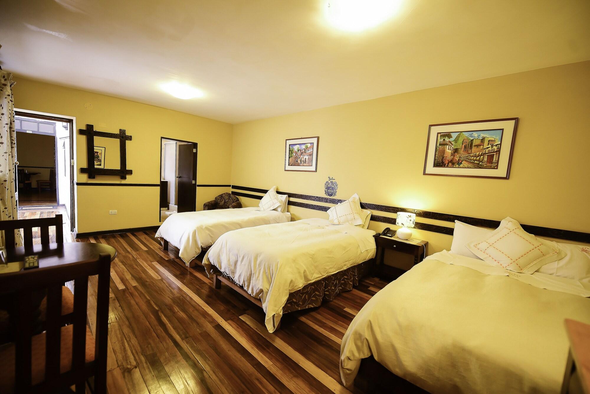 Yabar Hotel Plaza Куско Экстерьер фото