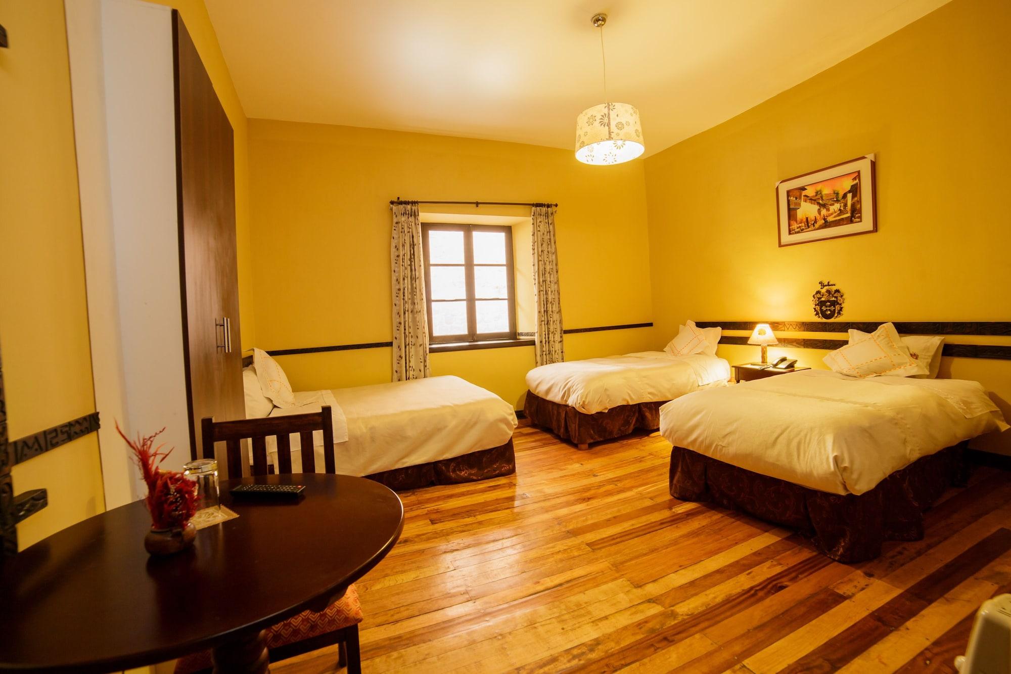 Yabar Hotel Plaza Куско Экстерьер фото
